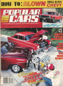 POPULAR CARS 1986 MAR - BLOWER MOUSE,CLASSIC CHEVY CRUISERS,HOT SHELBY CHARGER